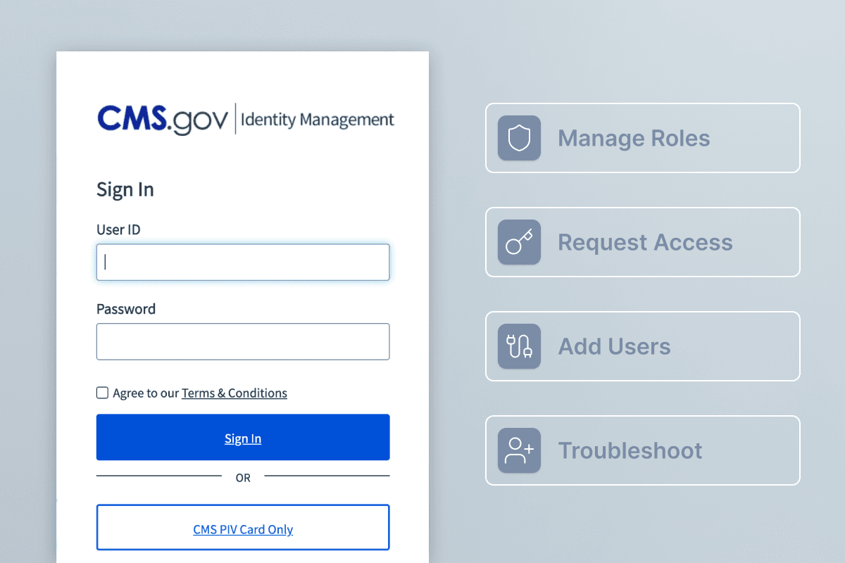 CMS - Identitiy Management Modernization