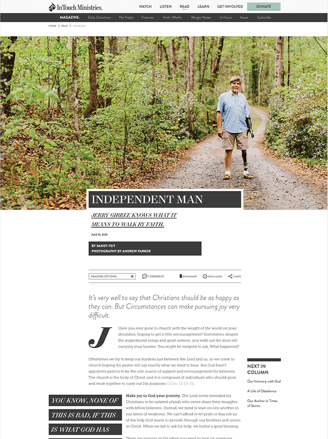 Magazine integration