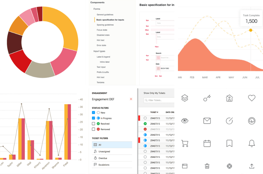 Various components prepared for PwC enterprise apps